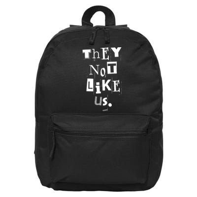 They Not Like Us 16 in Basic Backpack