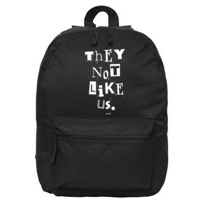 They Not Like Us 16 in Basic Backpack