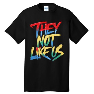 They Not Like Us Tall T-Shirt