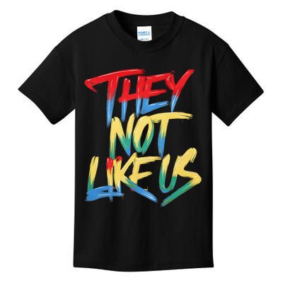 They Not Like Us Kids T-Shirt