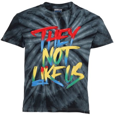 They Not Like Us Kids Tie-Dye T-Shirt