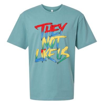 They Not Like Us Sueded Cloud Jersey T-Shirt