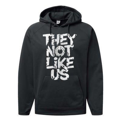 They Not Like Us Performance Fleece Hoodie