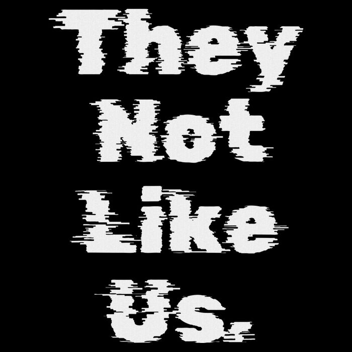 They Not Like Us Bold Statement Drawstring Bag
