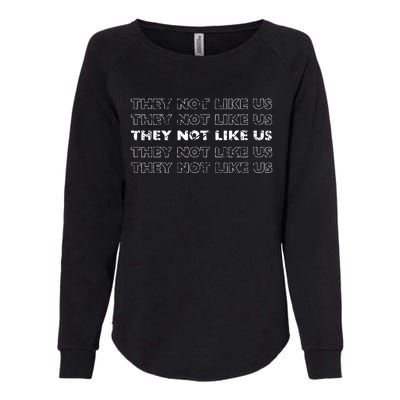 They Not Like Us Womens California Wash Sweatshirt