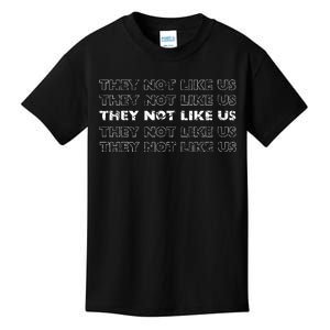 They Not Like Us Kids T-Shirt