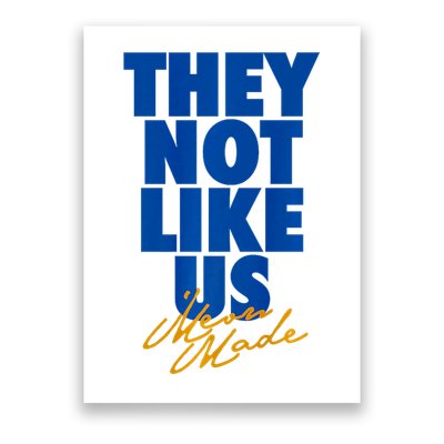 They Not Like Us Simeon Poster