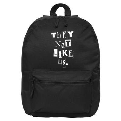 They Not Like Us 16 in Basic Backpack