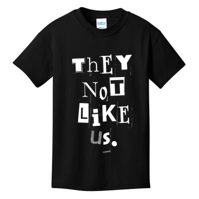 They Not Like Us Kids T-Shirt