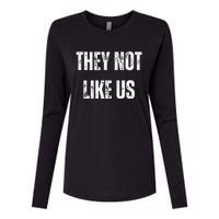 They Not Like Us Ov Hoe Ov Ho Womens Cotton Relaxed Long Sleeve T-Shirt