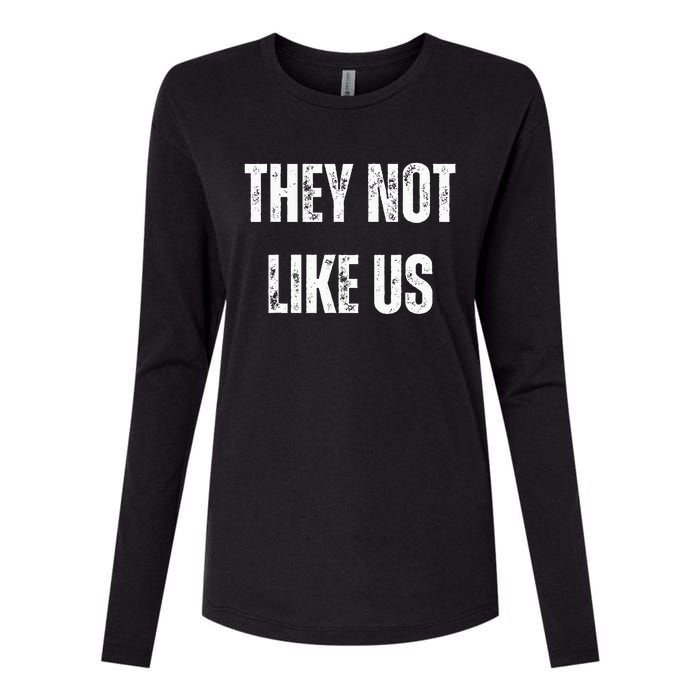 They Not Like Us Ov Hoe Ov Ho Womens Cotton Relaxed Long Sleeve T-Shirt