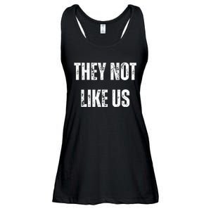 They Not Like Us Ov Hoe Ov Ho Ladies Essential Flowy Tank