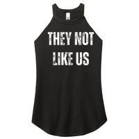 They Not Like Us Ov Hoe Ov Ho Women's Perfect Tri Rocker Tank