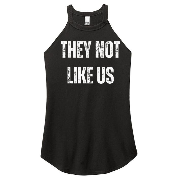 They Not Like Us Ov Hoe Ov Ho Women's Perfect Tri Rocker Tank