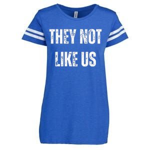 They Not Like Us Ov Hoe Ov Ho Enza Ladies Jersey Football T-Shirt