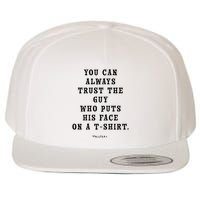 Twisters Not My First Tornadeo Wool Snapback Cap
