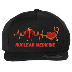 Thanksgiving Nuclear Medicine Doctor Stethoscope Turkey Gift Wool Snapback Cap