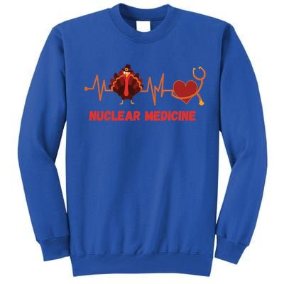 Thanksgiving Nuclear Medicine Doctor Stethoscope Turkey Gift Tall Sweatshirt