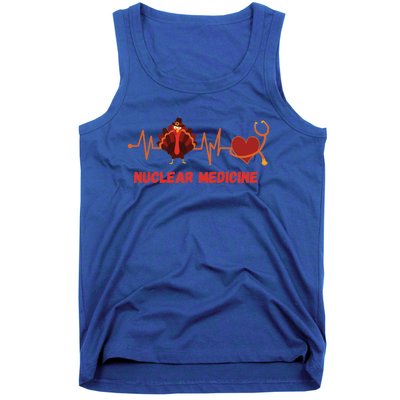 Thanksgiving Nuclear Medicine Doctor Stethoscope Turkey Gift Tank Top