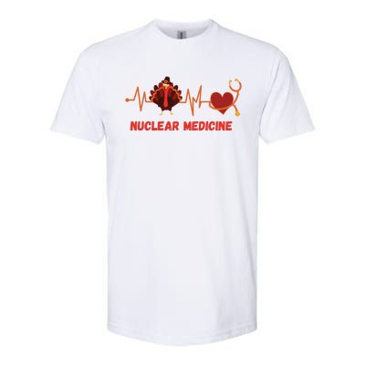 Thanksgiving Nuclear Medicine Doctor Stethoscope Turkey Gift Softstyle CVC T-Shirt