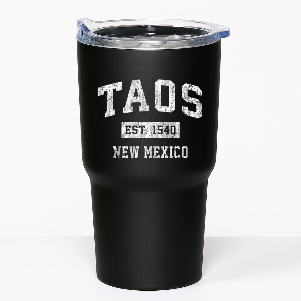Taos New Mexico Nm Vintage Sports Tumbler