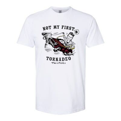 Twisters Not My First Tornadeo Twisters 2024 Softstyle® CVC T-Shirt