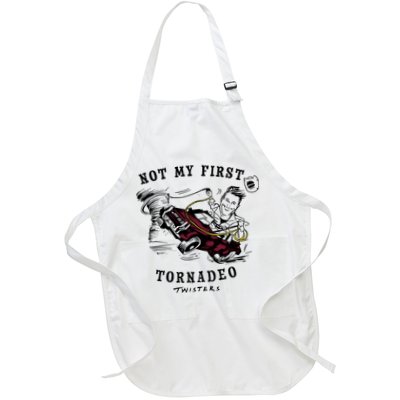 Twisters Not My First Tornadeo Twisters 2024 Full-Length Apron With Pockets