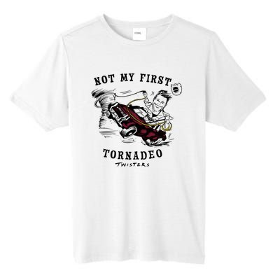 Twisters Not My First Tornadeo Twisters 2024 Tall Fusion ChromaSoft Performance T-Shirt