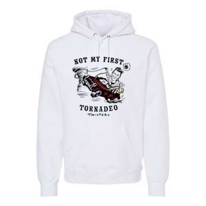 Twisters Not My First Tornadeo Twisters 2024 Premium Hoodie