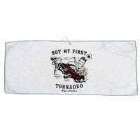 Twisters Not My First Tornadeo Twisters 2024 Large Microfiber Waffle Golf Towel