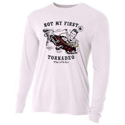 Twisters Not My First Tornadeo Twisters 2024 Cooling Performance Long Sleeve Crew