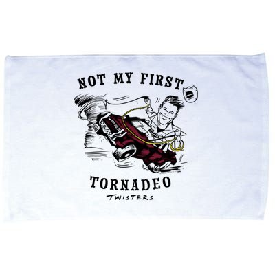 Twisters Not My First Tornadeo Twisters 2024 Microfiber Hand Towel