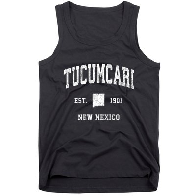Tucumcari New Mexico Nm Vintage Athletic Sports Tank Top