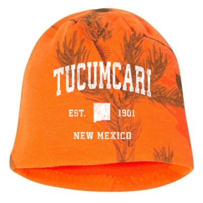 Tucumcari New Mexico Nm Vintage Athletic Sports Kati - Camo Knit Beanie