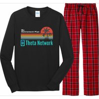 Theta Network My Retirement Plan Blockchain Crypto DeFi Long Sleeve Pajama Set