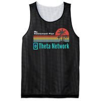 Theta Network My Retirement Plan Blockchain Crypto DeFi Mesh Reversible Basketball Jersey Tank