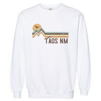 Taos New Mexico 70s 80s Retro Style Vintage Distressed Gift Garment-Dyed Sweatshirt