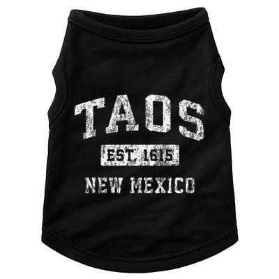 Taos New Mexico Nm Vintage Established Doggie Tank
