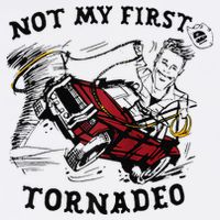 Twisters Not My First Tornadeo Funny Tornado Chaser Cow Raglan Wool Snapback Cap