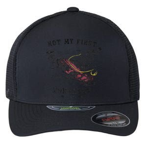 Twisters Not My First Tornado Flexfit Unipanel Trucker Cap