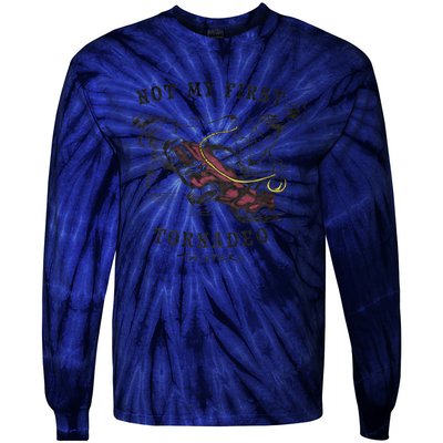 Twisters Not My First Tornado Tie-Dye Long Sleeve Shirt