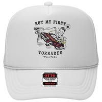 Twisters Not My First Tornado High Crown Mesh Back Trucker Hat