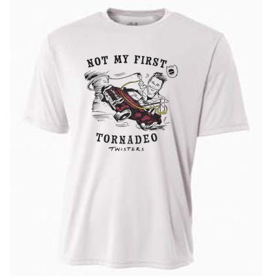 Twisters Not My First Tornado Cooling Performance Crew T-Shirt