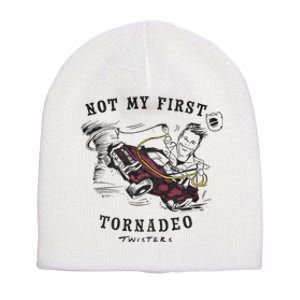 Twisters Not My First Tornado Short Acrylic Beanie