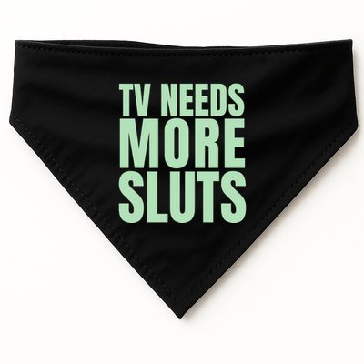 Tv Need More Sluts USA-Made Doggie Bandana