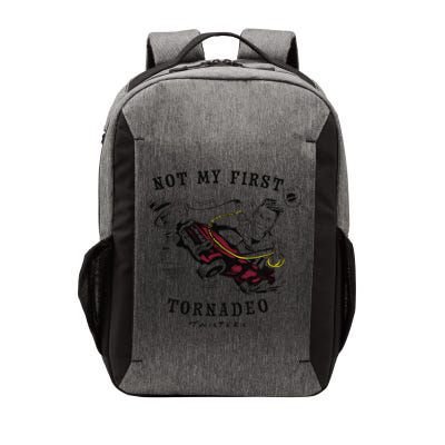 Twisters Not My First Tornado Vector Backpack