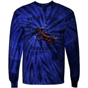 Twisters Not My First Tornado Tie-Dye Long Sleeve Shirt