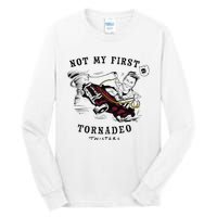 Twisters Not My First Tornado Tall Long Sleeve T-Shirt