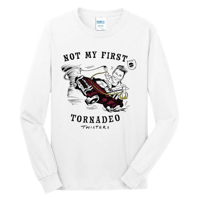 Twisters Not My First Tornado Tall Long Sleeve T-Shirt