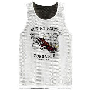 Twisters Not My First Tornado Mesh Reversible Basketball Jersey Tank